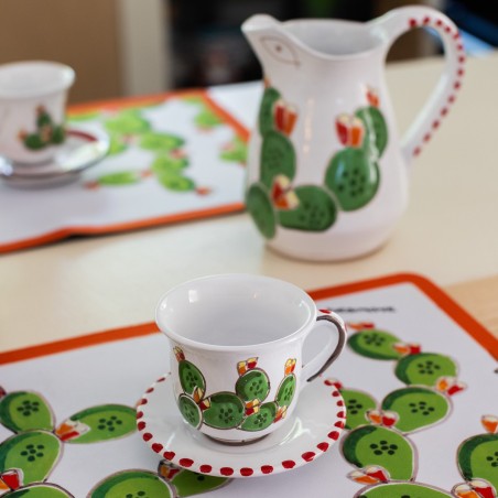 Tovaglietta americana Fichi d'India Ceramiche De Simone Tovaglietta americana Fichi d'India Ceramiche De Simone